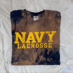 Navy Lacrosse Tee-Shirt